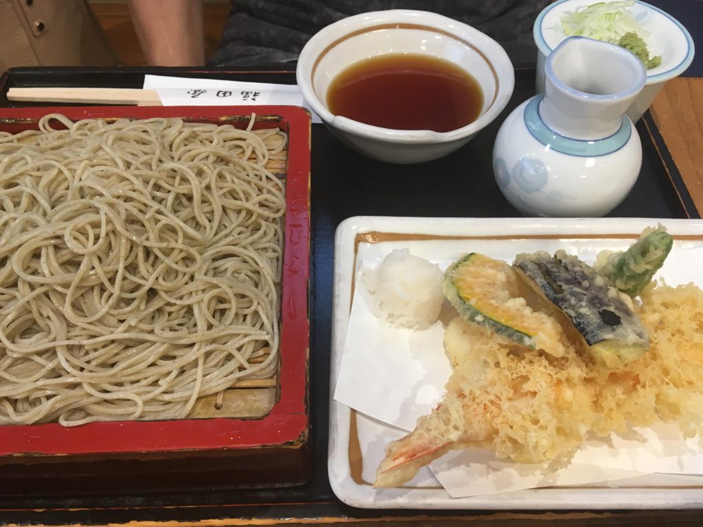 Lunch Tempura set at Fukudaya, phot by obsessed wih japan