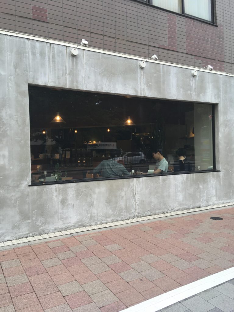 Jubilee Coffee and Roaster storefront , photo by obsessed with japan