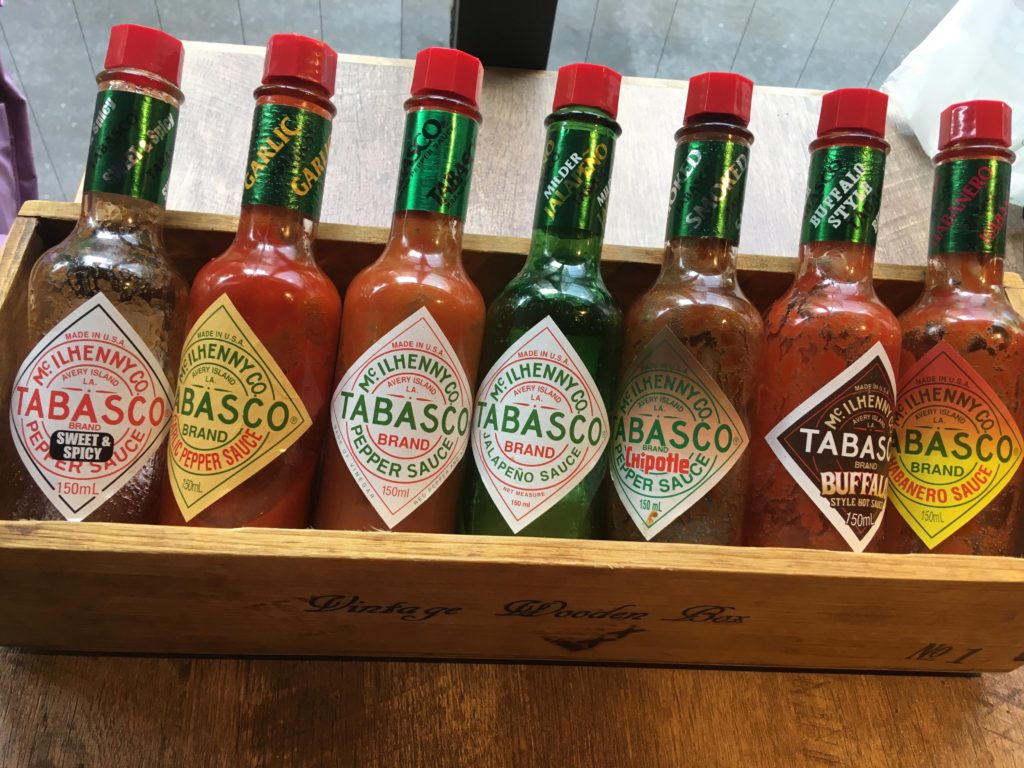 Tex Mex Factory all you can dream of Tabasco sauces