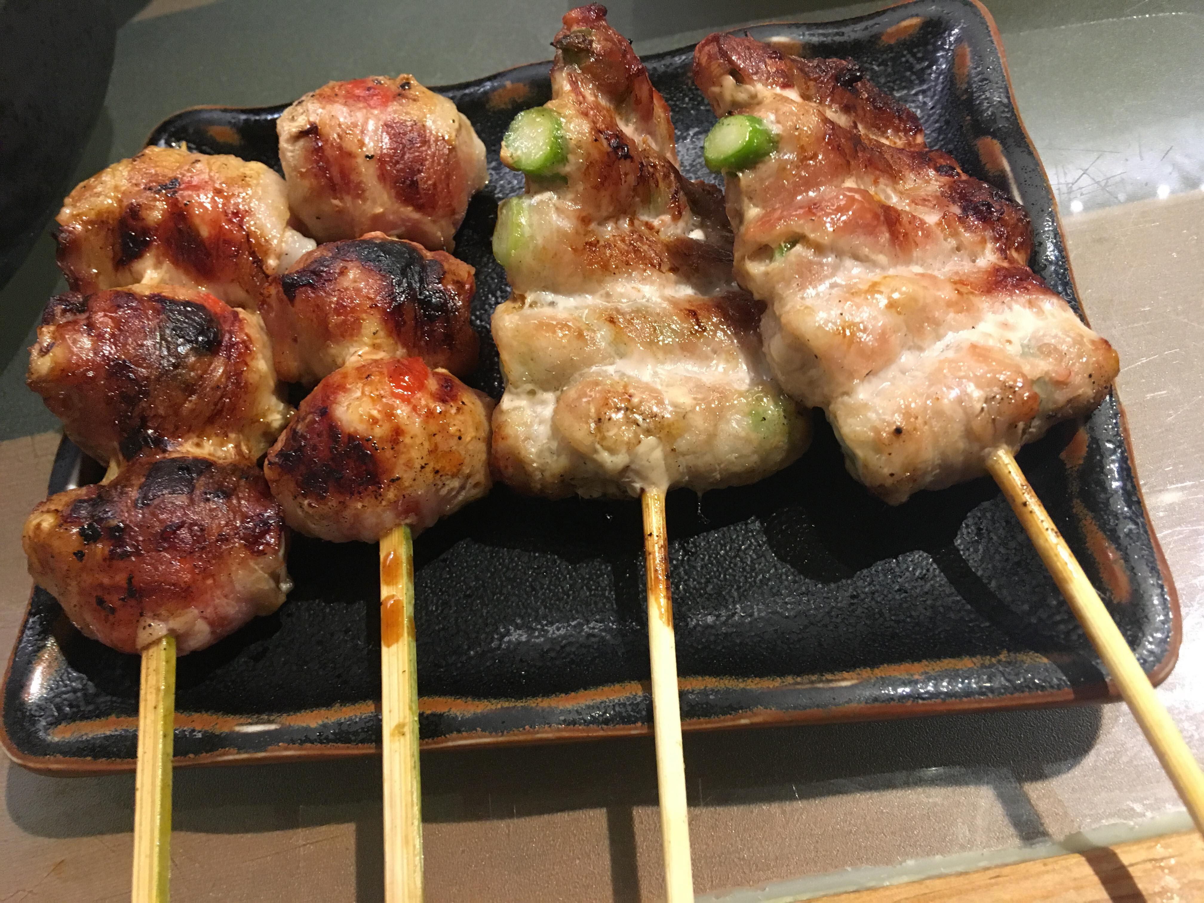 Uchiwa skewer