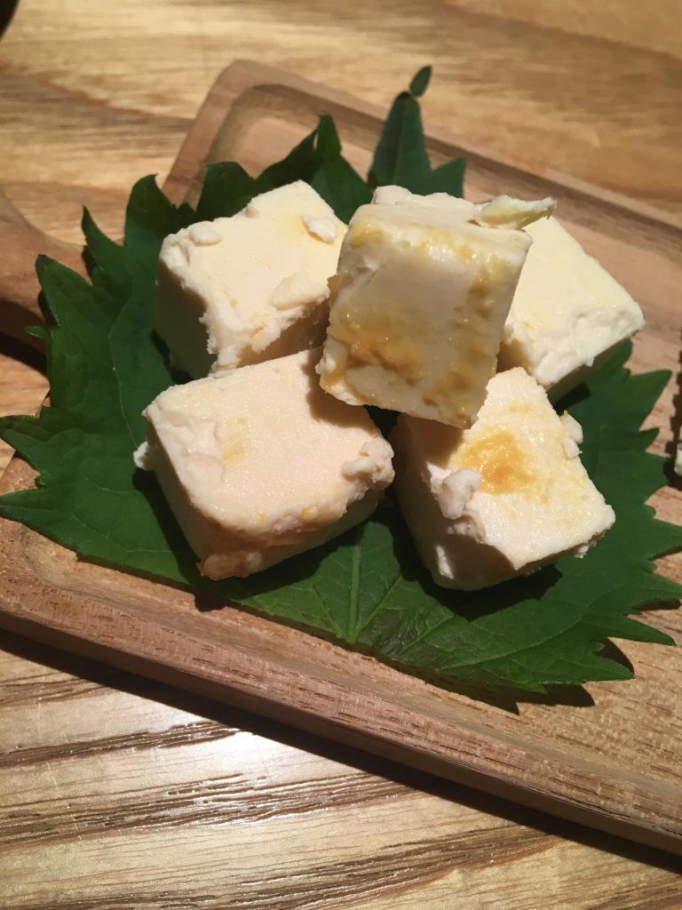 Cheese with Shiso Leave