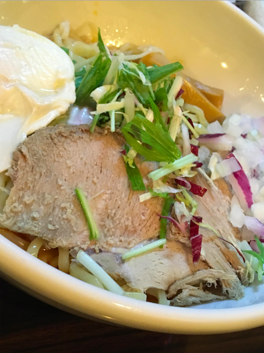 Aburasoba Chigo Ramen Close up