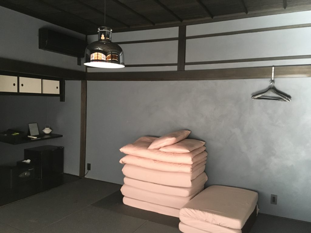 Guestroom showing futons at Zen Vague Hostel