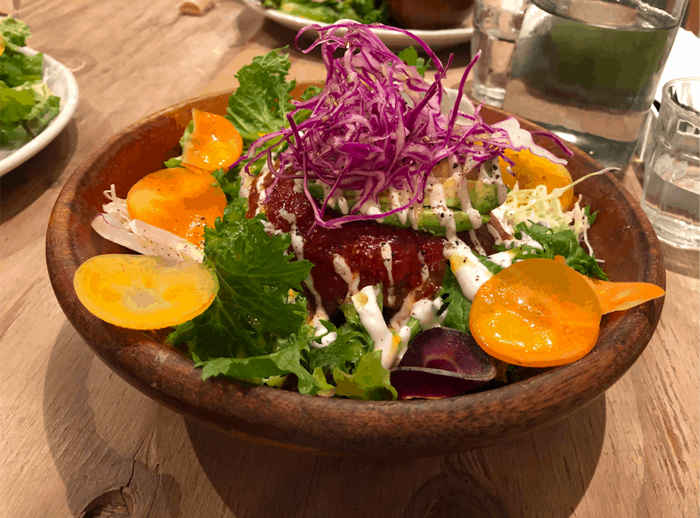 Shizen Bar Paprika Shokudou Vegan Loco Moco bowl