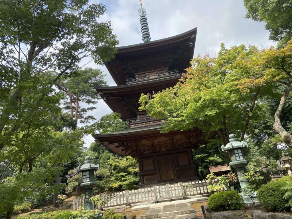 Your Ultimate Guide to Gotokuji - Cats, Cafes, and more: Pagoda