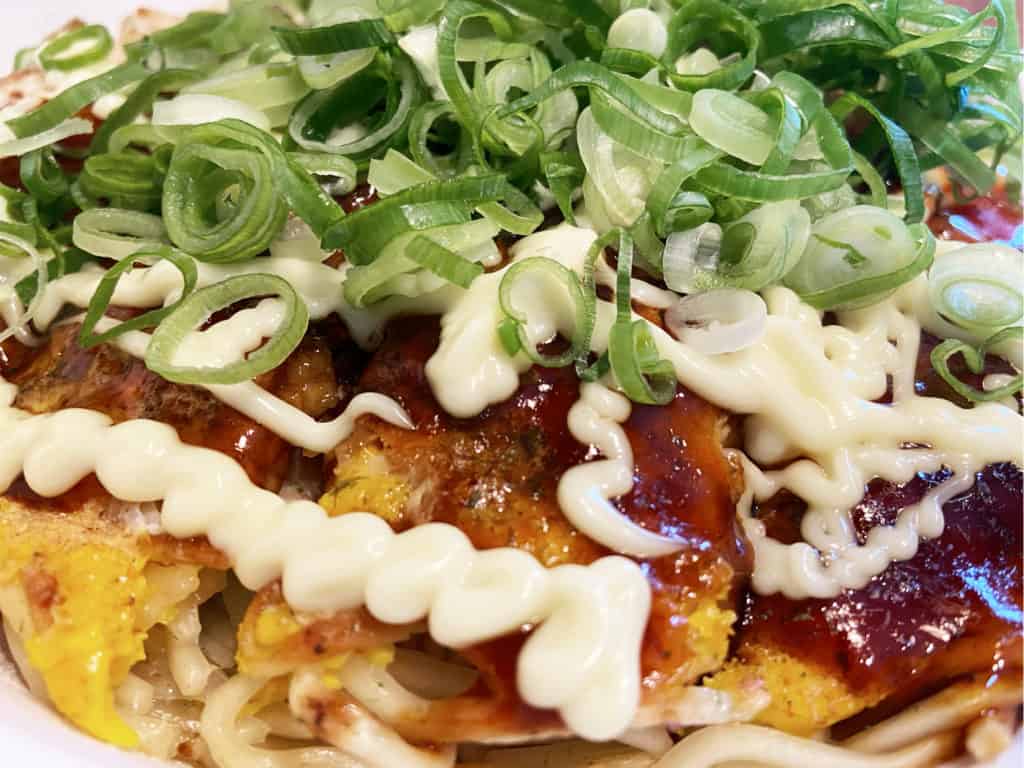 Mitchan Sohonten Hatchobori Okonomiyaki in Hiroshima