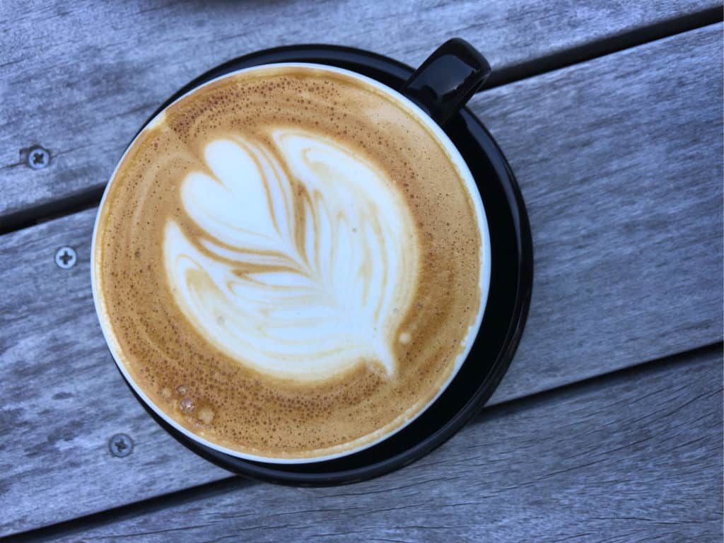 Alpha beta coffee club latte